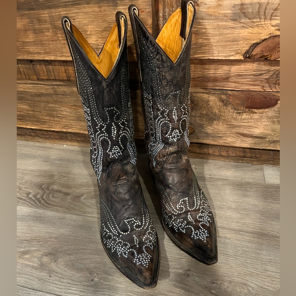 Old Gringo Swarovski Eagle Boots